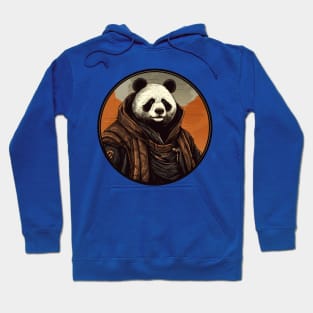 Cool Animals: Cartoon Vintage Funny Cool Panda Hoodie